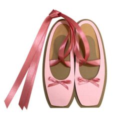 shoes ballet card