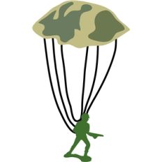 toy soldier parachute