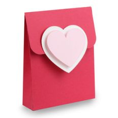 heart favor bag