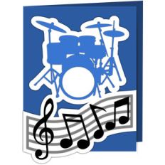 drums card