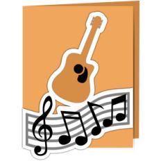 guitar card