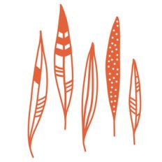 feather shapes