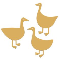 three geese