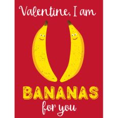 valentine bananas