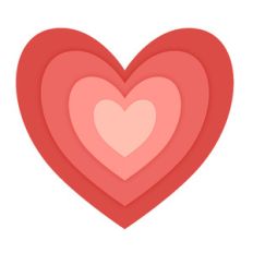 nestled hearts