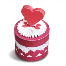 circle box with hearts