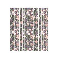 watercolor floral pattern washi planner stickers- slate