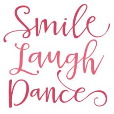 smile laugh dance phrase