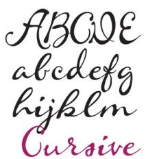 ld cursive