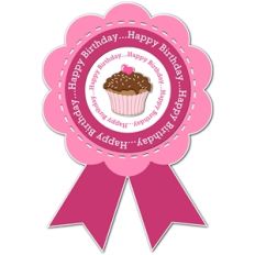 birthday ribbon award 1