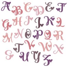 valentine monograms uppercase