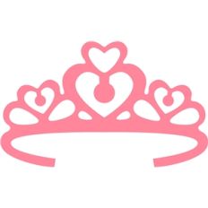 heart princess crown