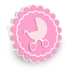 baby stroller folded card