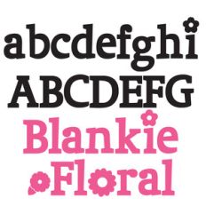 ld blankie floral bold