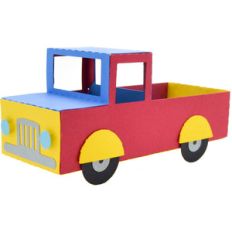 3d pickup truck