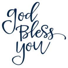 god bless you phrase