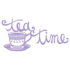 tea time teacup