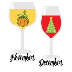 wines for the months - nov and dec