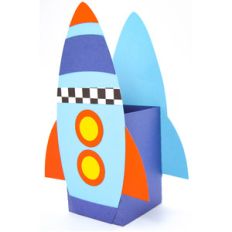 rocket pen holder