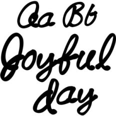 joyful day font