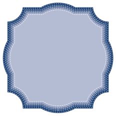 nested stitched fancy squares