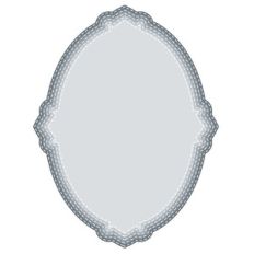 nested stitched fancy ovals