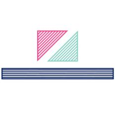 stripe border and corners set