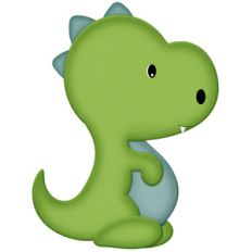 green dinosaur