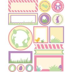 easter stickers
