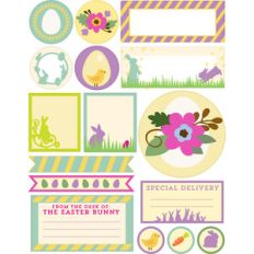 easter egg hunt stickers