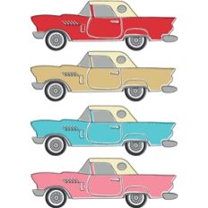 57 t bird car print and cut set