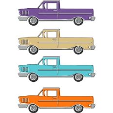 auto retro truck print and cut