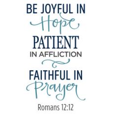 be joyful in hope phrase