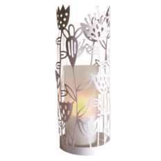 meadow flowers papercut lantern