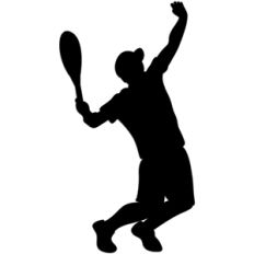 tennis serve - boy