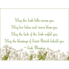 irish blessing