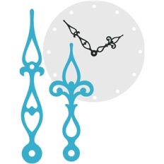 antique inspired clock hands