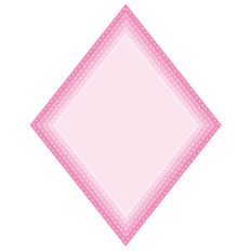 stitched nested diamonds
