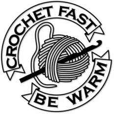 crochet fast be warm vinyl