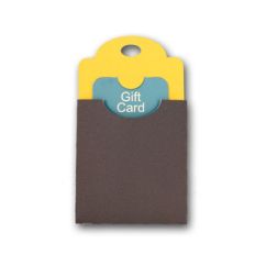 gift card holder tag
