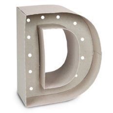 marquee letter d