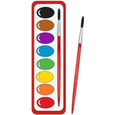 watercolor paint set