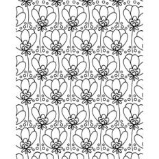 flower coloring page