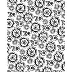 flower coloring page