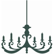 antique chandelier