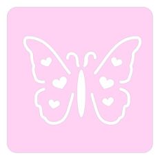 easter butterfly stencil