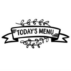 today's menu