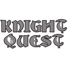 knight quest banner letters