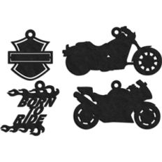 biker charms