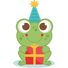 birthday frog boy